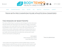 Tablet Screenshot of bodytempo.com